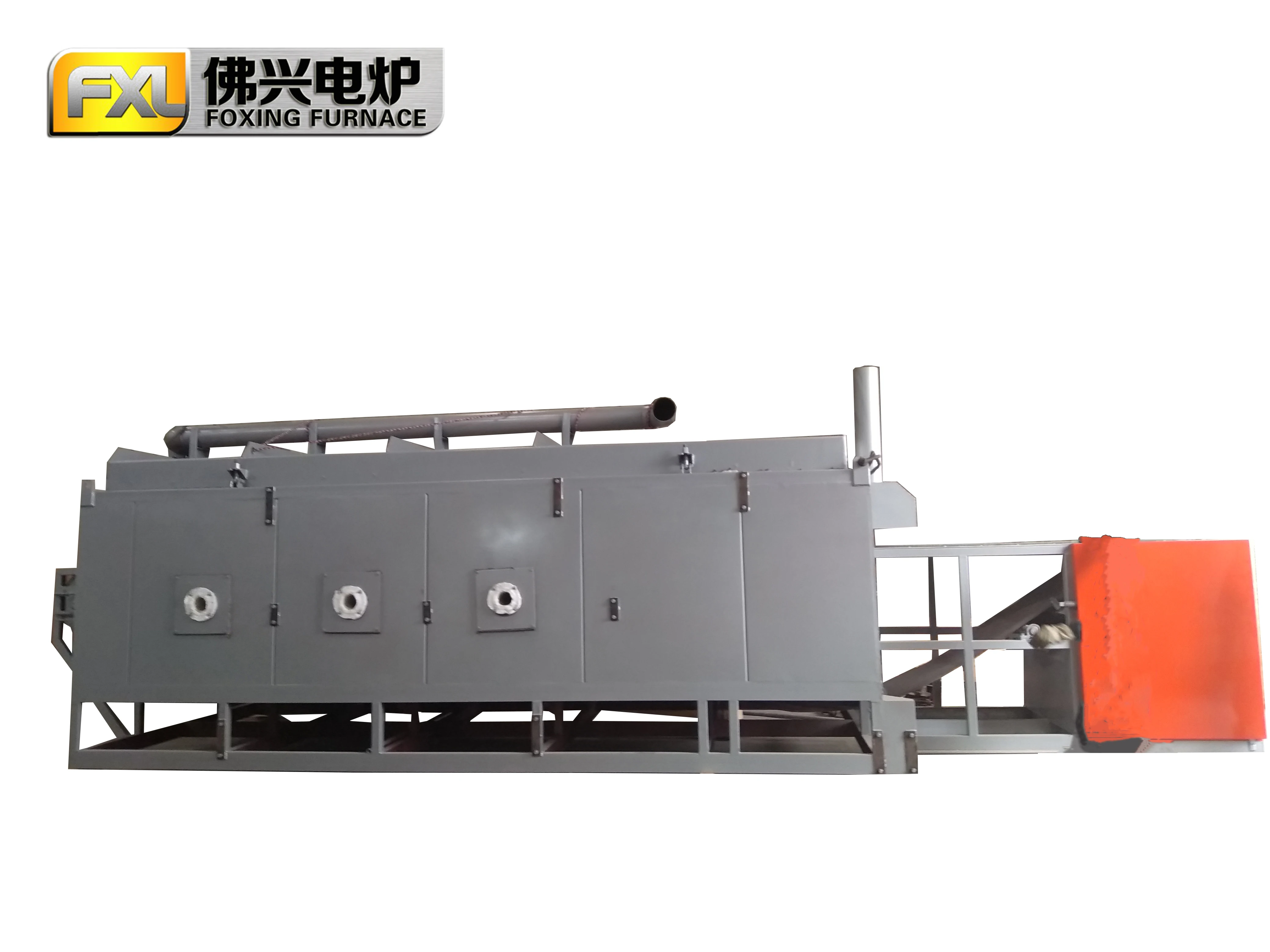 2021 new design continuous roller type preheat furnace for forging