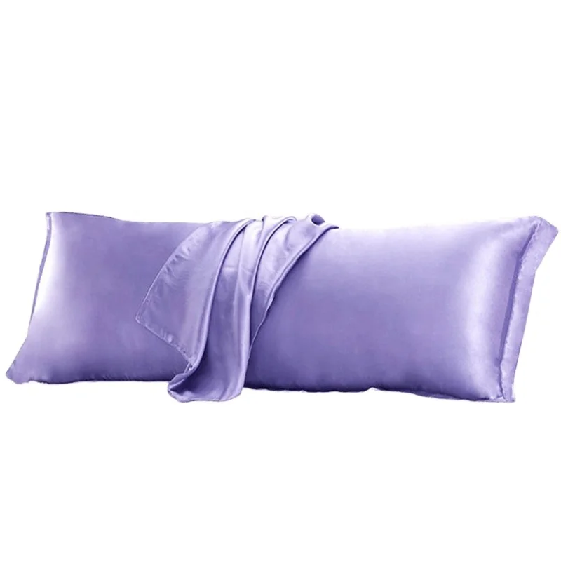 Wholesale Body Cover Summer Beauty Salon Silk Pillow Case Long Pillowcase