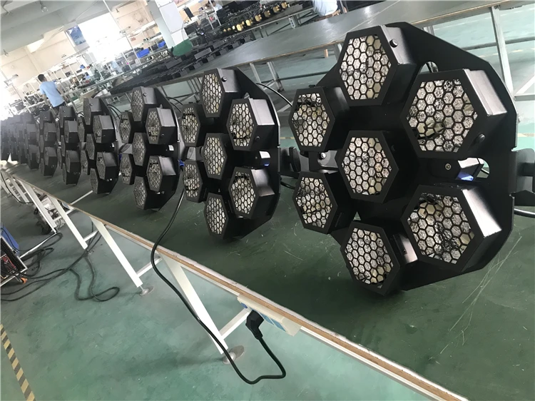 P1 MINI LED 7pcs x 30w LED warm white DJ disco stage background led vintage Halogen portman P1 retro lamp