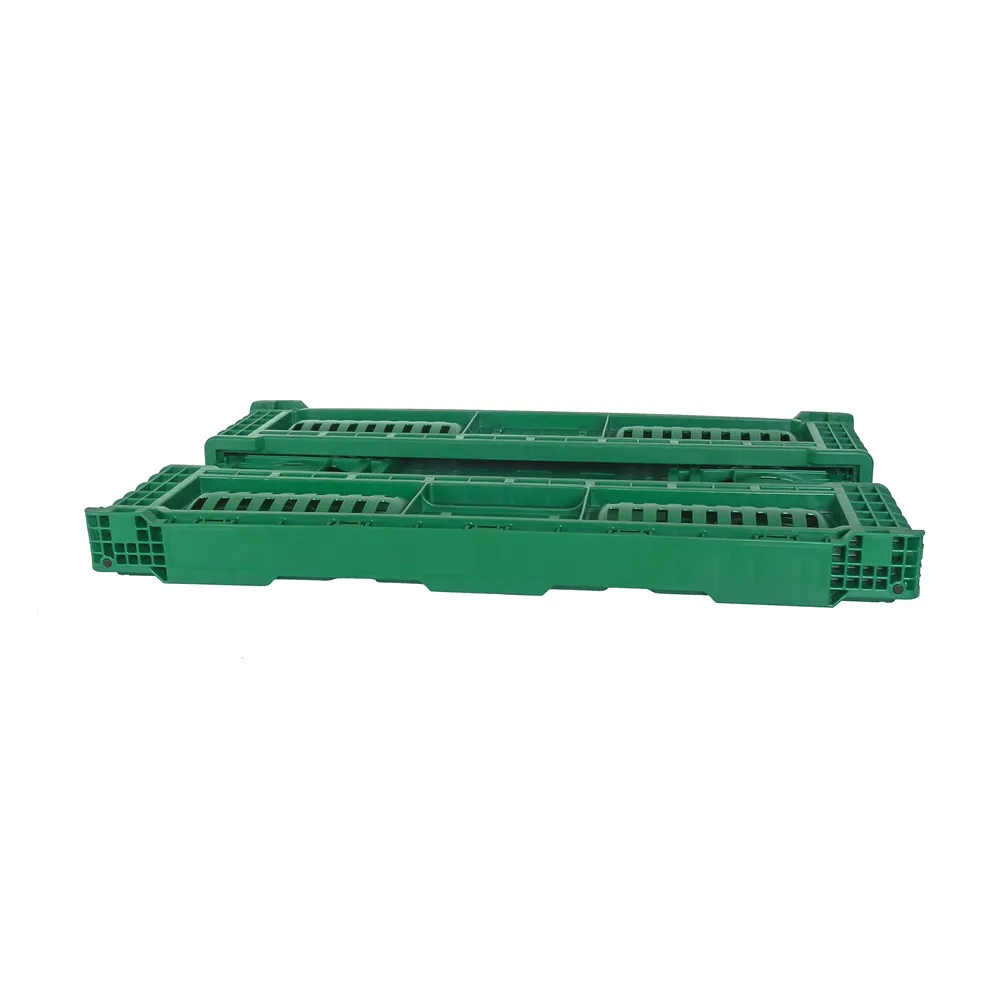 farm use 600*400*180 MM open wall and foldable  fruits and vegetable plastic Crate