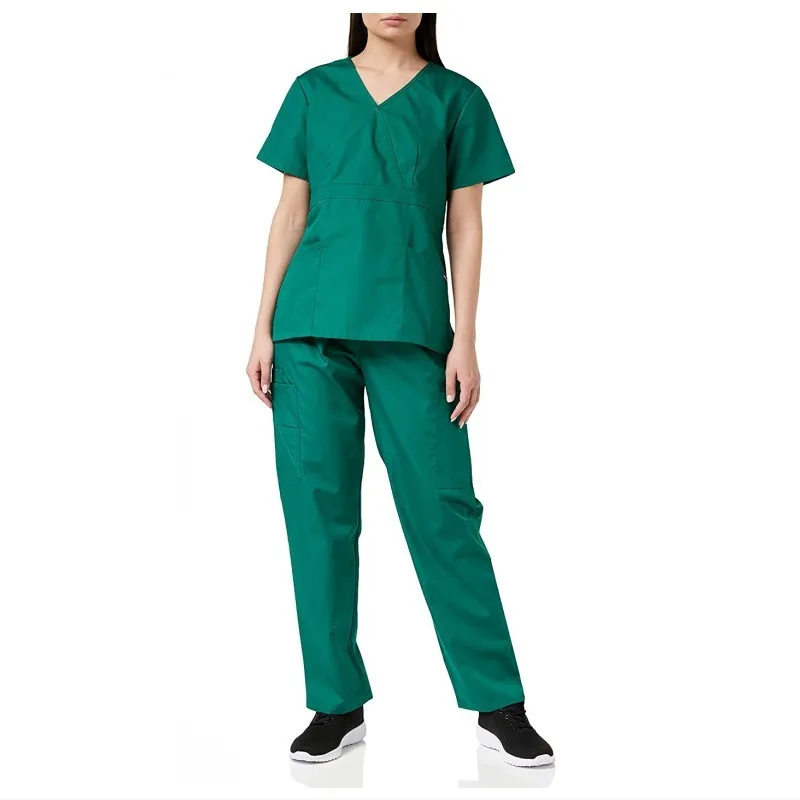2022 Wholesale Custom Fashion Spandex srubs medical scrubs uniform nurse