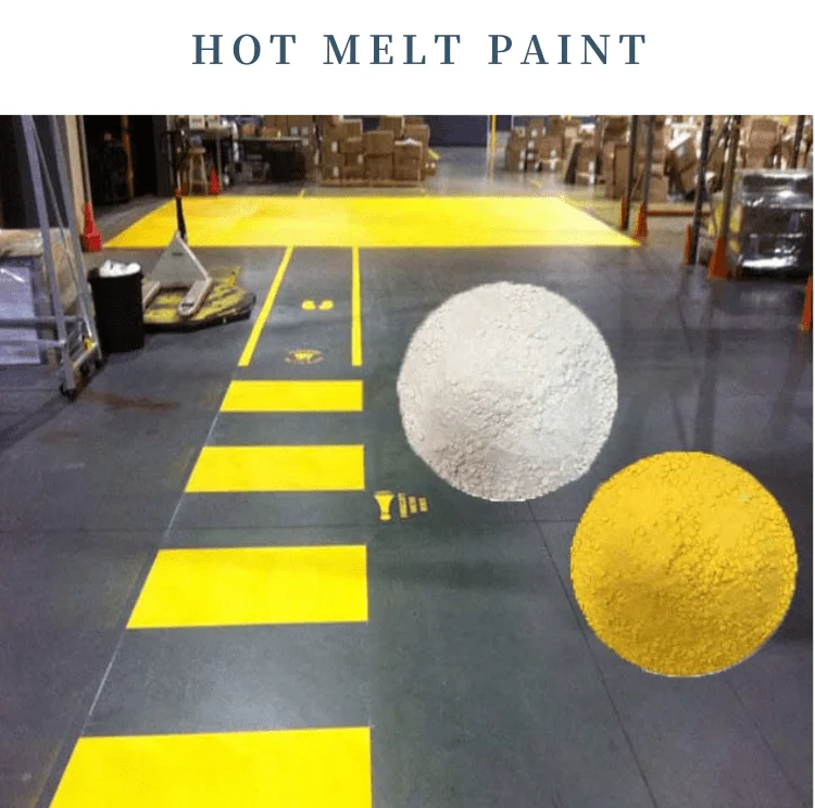 Super Reflective Hot Melt Road Marking Paint 30% Glass Bead Reflective Thermoplastic Road Marking Paint