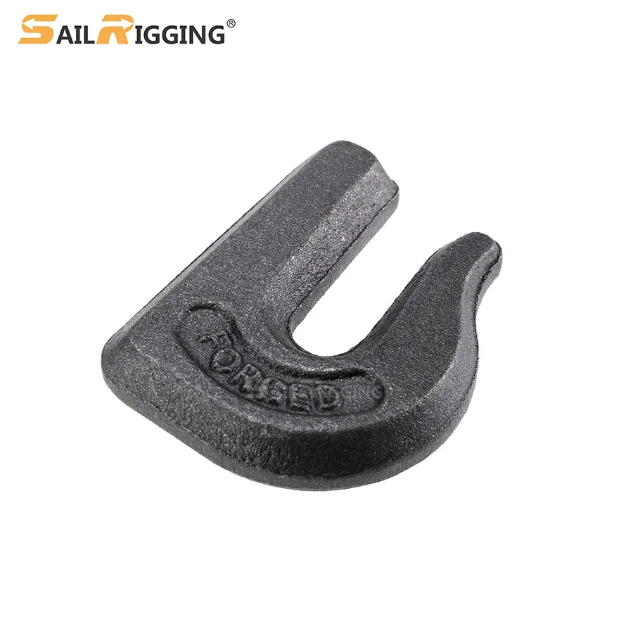 1/2 Weld On  9200lbs Flatbed Trailer Hook Weldable Clevis Grab Chain Hook Welded On 1/2 Bucket Hook