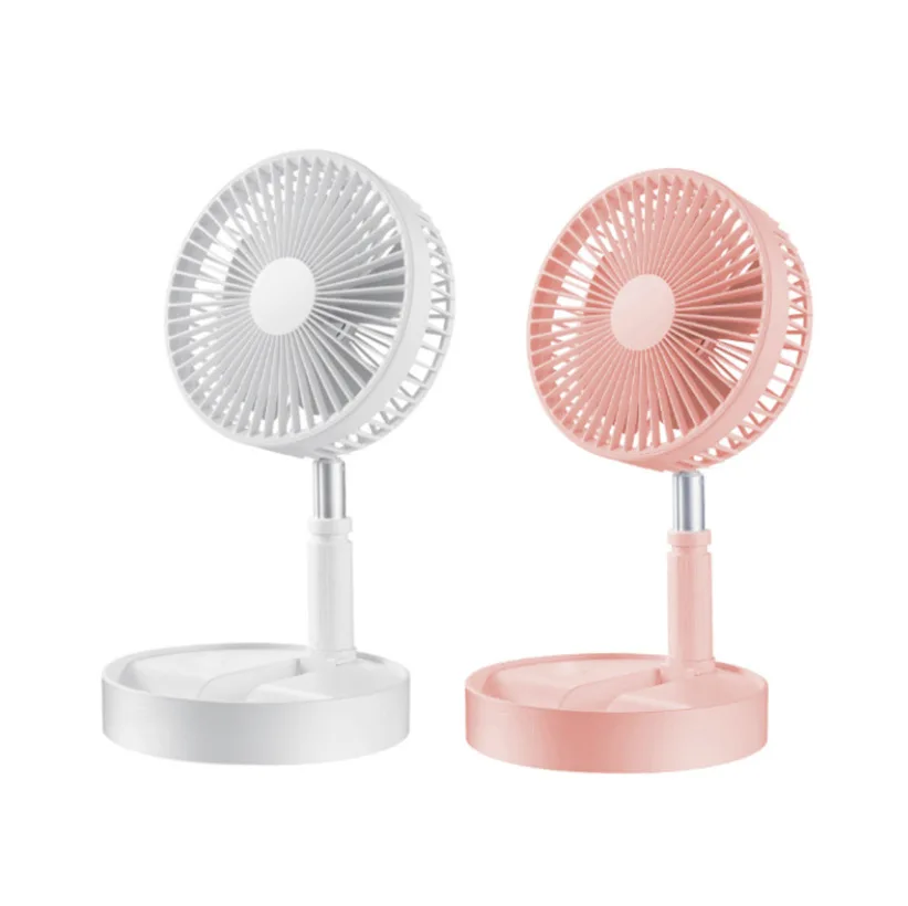 OEM foldable mini table fan best seller USB 7200mAh rechargeable extension type tower & pedestal  home appliances fan