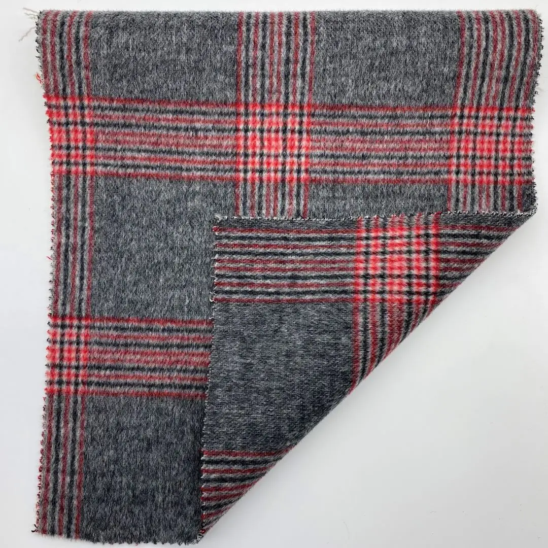 best-selling 100% wool Double sided print fabric for garment