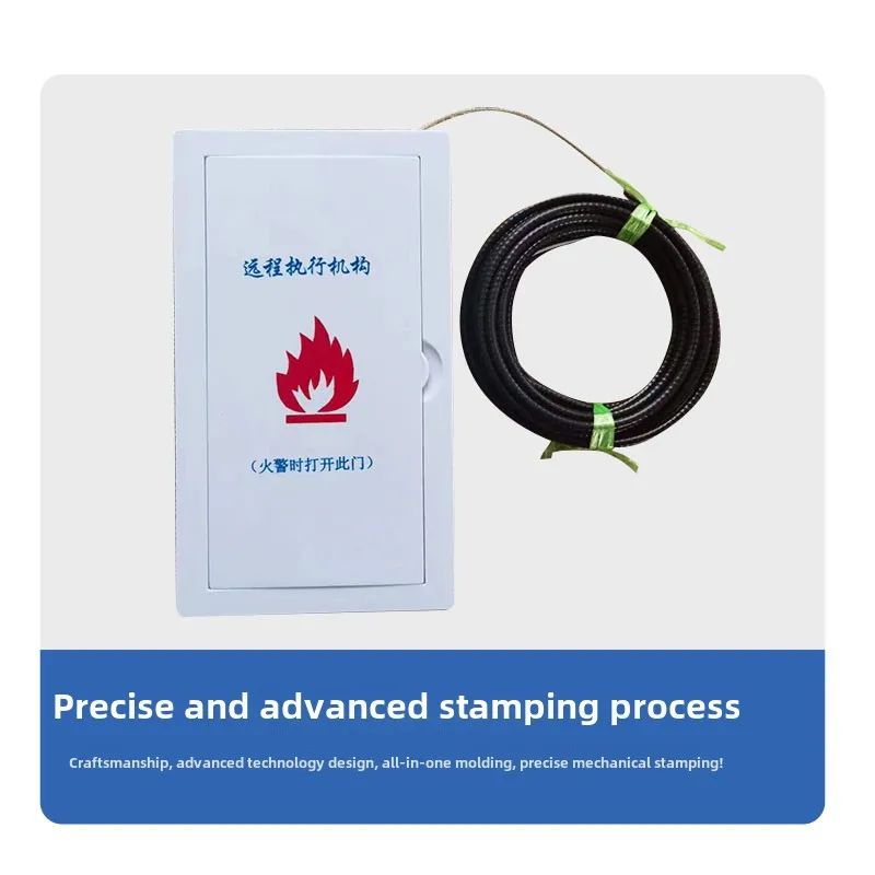 Hvac Systems Custom Long Distance ABS Actuation Steel Wire Rope Actuator Remote Control Modification