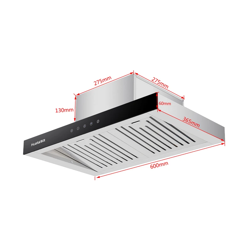 OEM/ODM 600mm T-shaped Kitchen Chimney Kitchen Hood Range Hood Cooker Hood