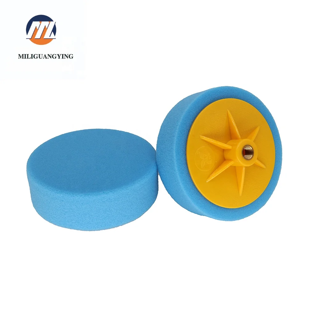 6 Inch M14 16 Screw imported Car cleaning Sponge Polishing Pad Sponge with polisher