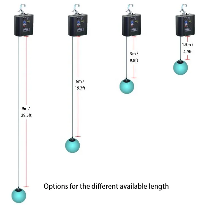 
Guangzhou Disco Lifting Dmx Winch Led Kinetic Lighting 