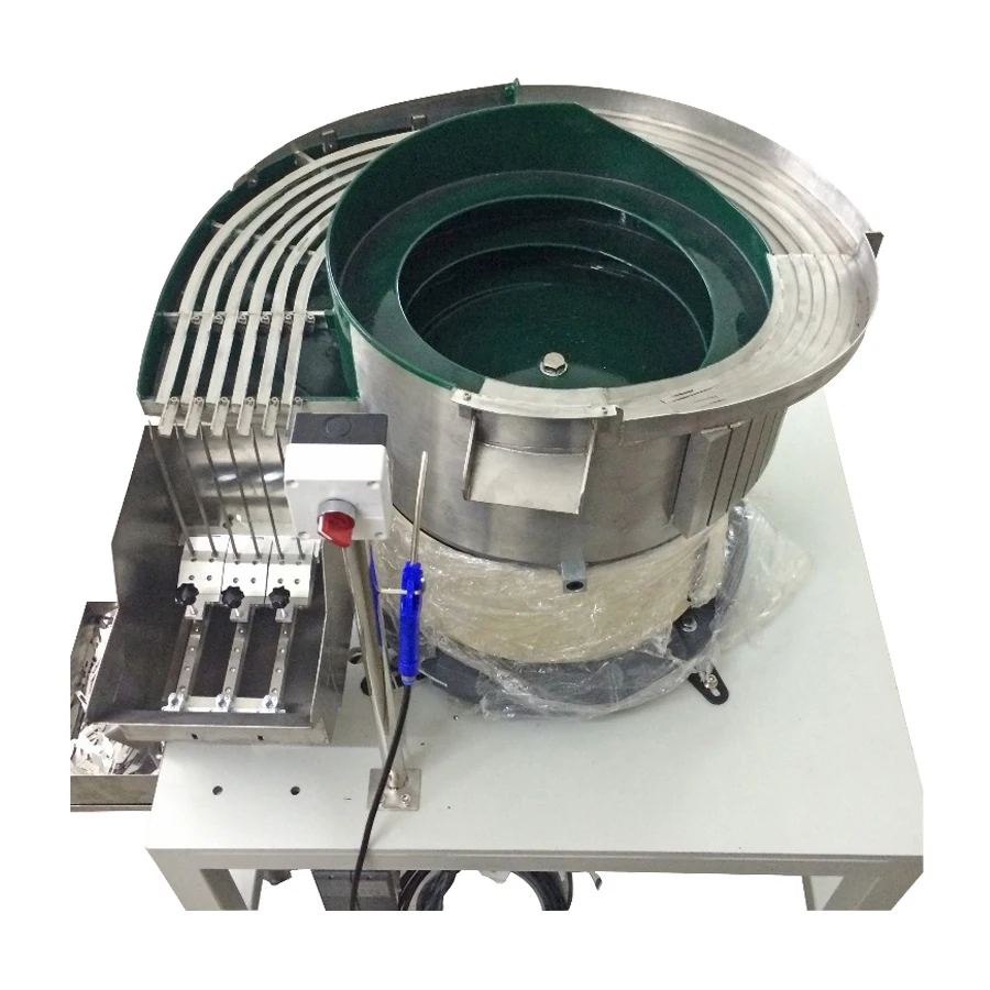 High efficiency Spring vibratory  feeder automatic Four tracks  feeder machine with Spring separator
