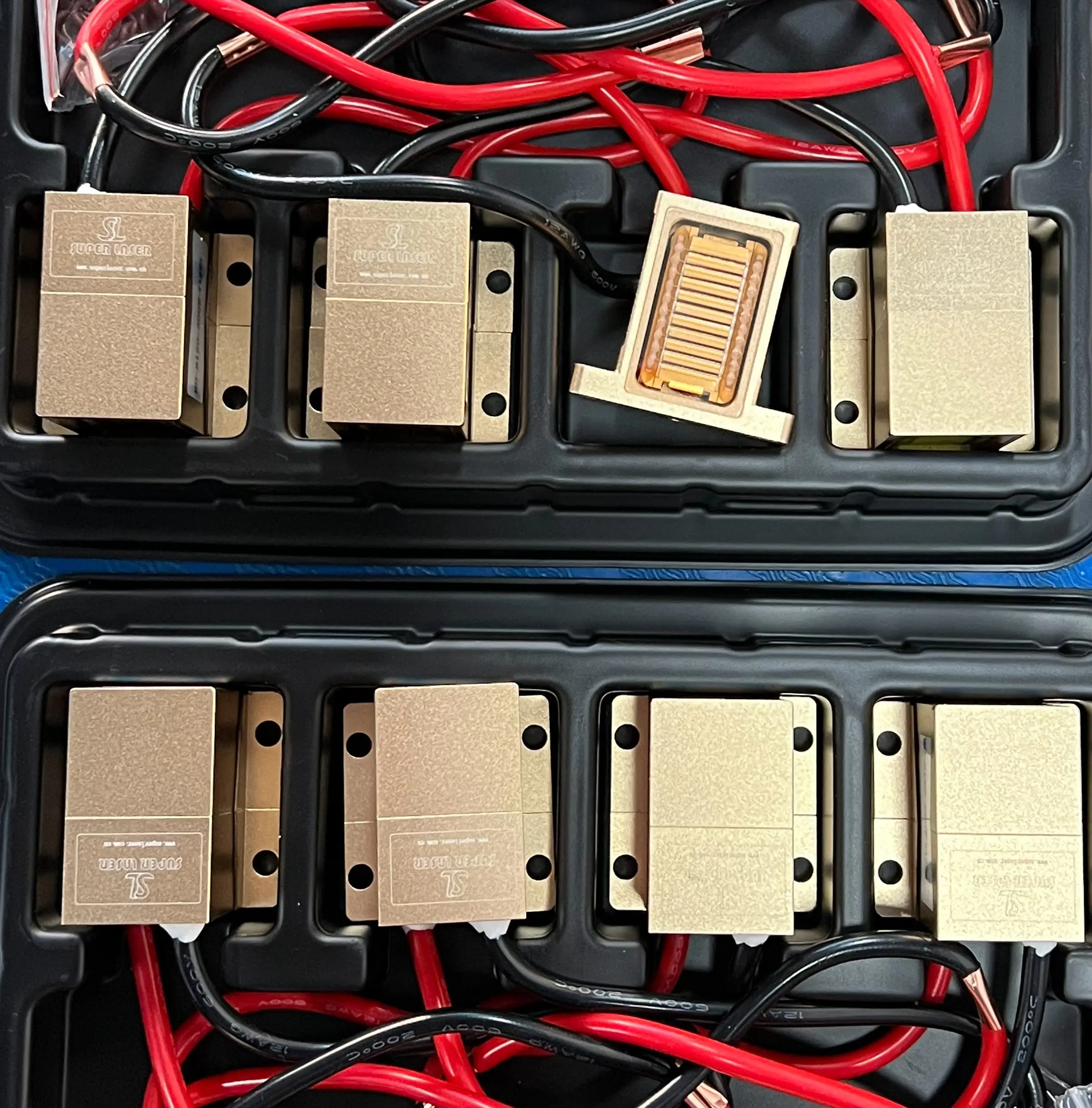 laser diode 808/810nm laser bar stack 6-18 head laser beam 300-1800W light part mobile spa equipment accessory