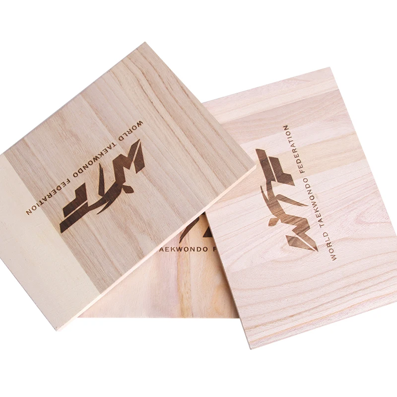 3mm Thickness Martial Arts Taekwondo Karate Pine Wood Breaking Board