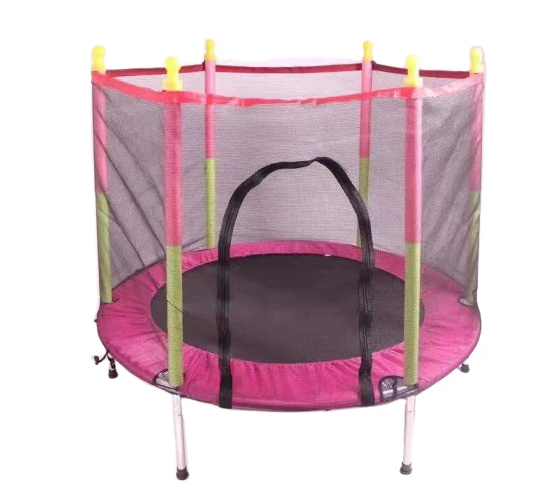 Детский батут для прыжков, уличный батут для фитнеса с защитной сеткой