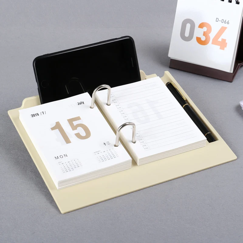 
The latest customized calendar with the style of plan book memo pads 