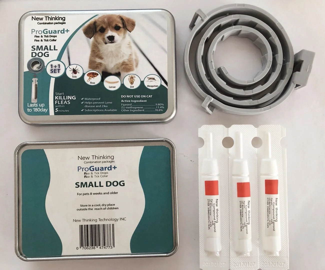 High effective flea drops kill mosquitoes fleas ticks drops for small dogs