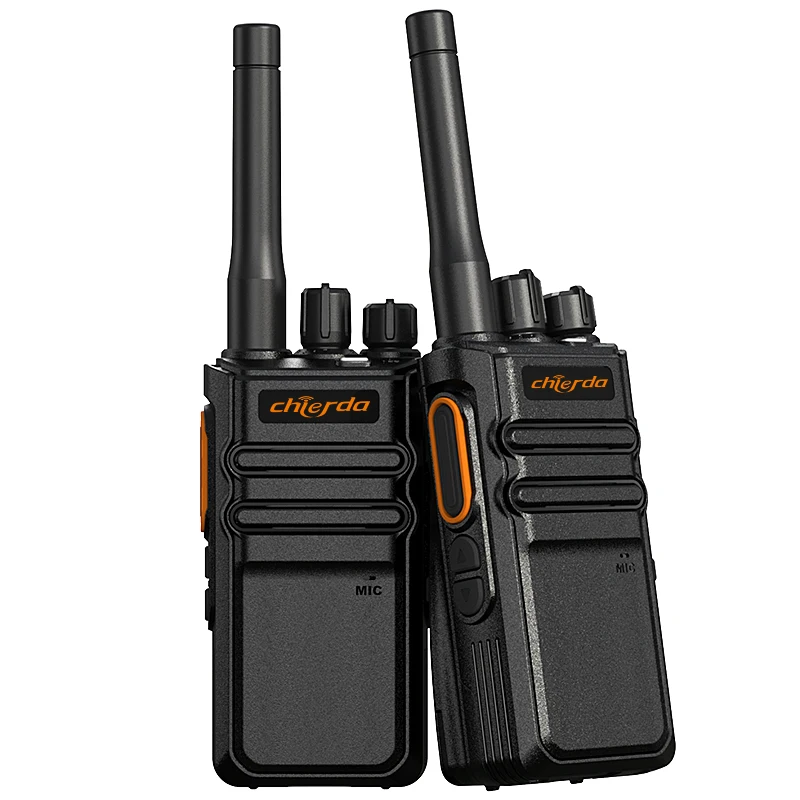 Chierda TC98 Mini Walkie Talkie 2W 1-5km Talk Range Transceiver Ham Radio Two Way Radio
