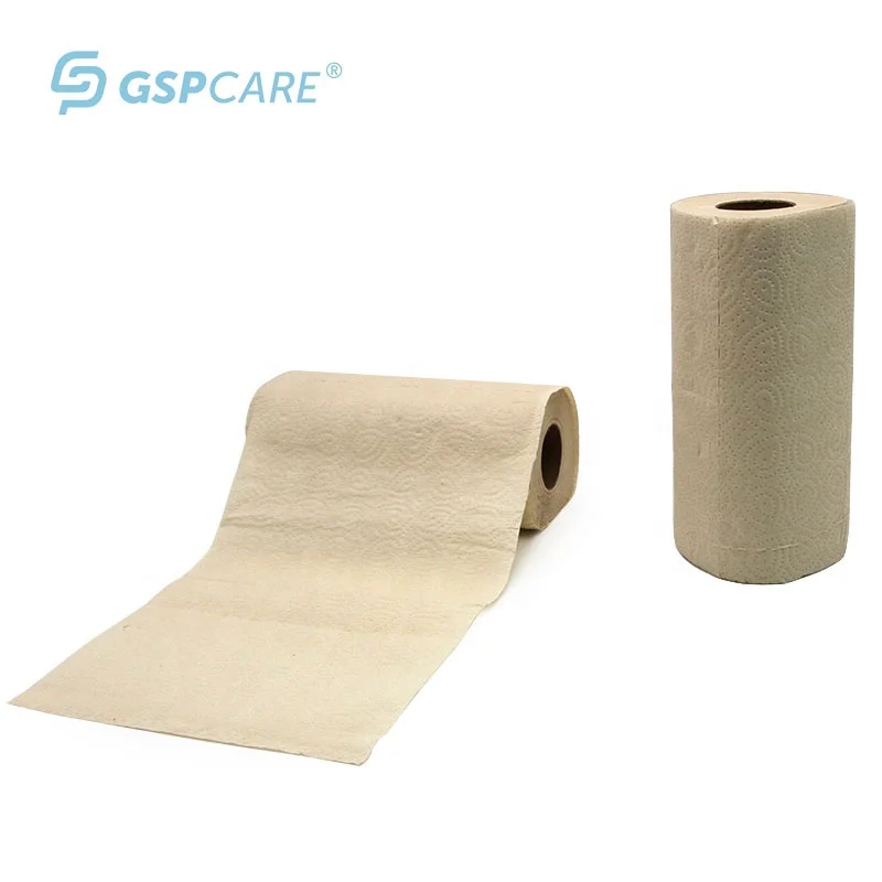 Gspcare высокое качество и дешевая цена, для очистки масла кухня 3 слоя Премиум одноразовые кухонные бумажные полотенца рулон