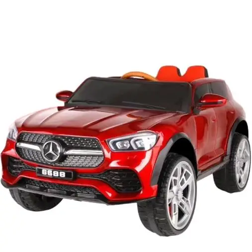 Electric car for Kids with 12V7AH large battery multi-function remote control double row seat mobile phone APP for Girl Boy Toys