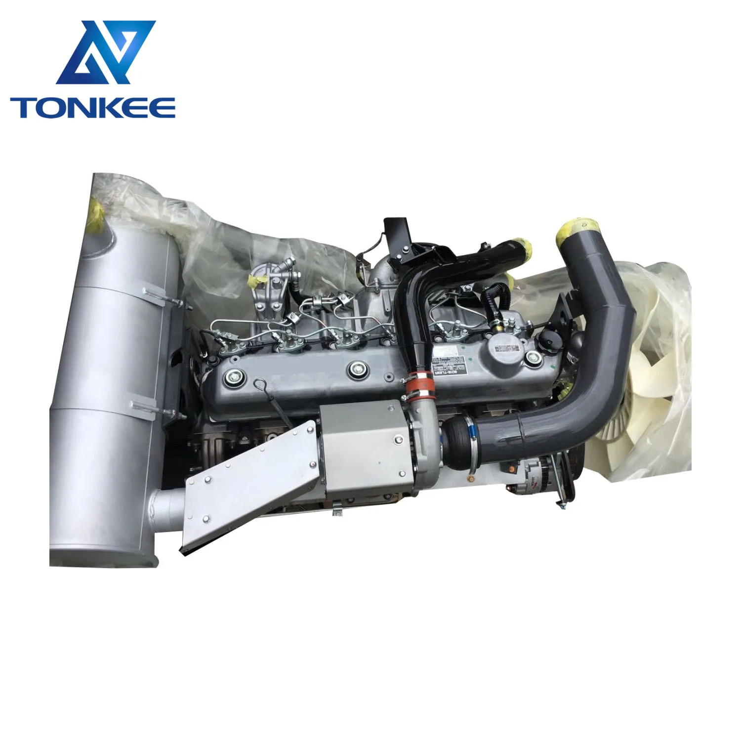 Original New Excavator 6D16-TLE2A 6D16 Engine Assy, 6D16T Complete Engine assembly For HD1430 SK330-6