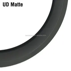 349HV3-TS все ручной работы Toray Carbon 74/112 мм V дисковый тормоз 3 Спицы Тайвань Hubsmith складной велосипед Trispoke Wheel