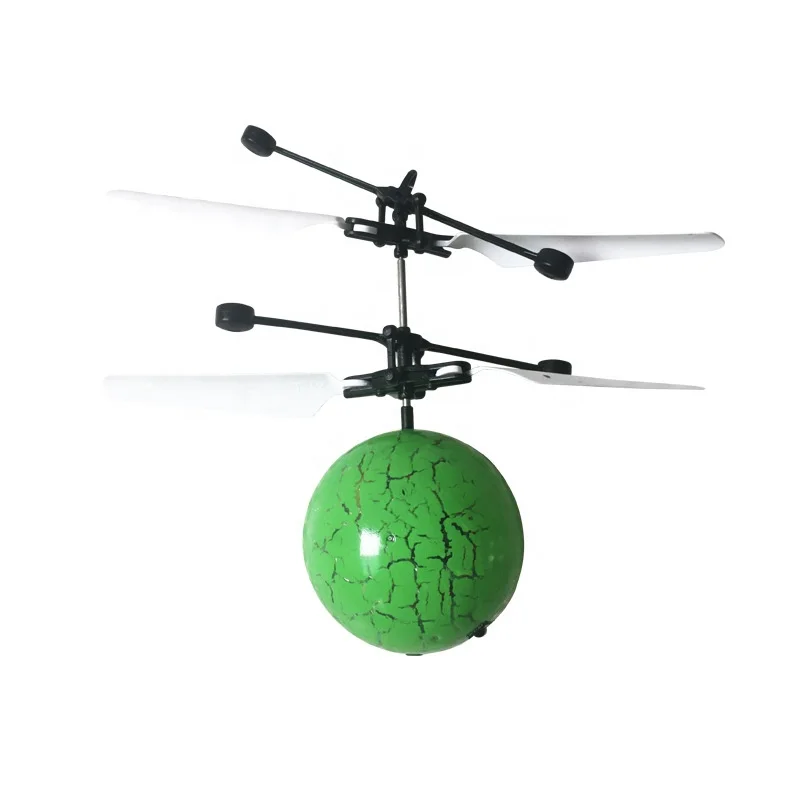 
Led light flashing mini flying ball, drone helicopter induction flying ball toy 