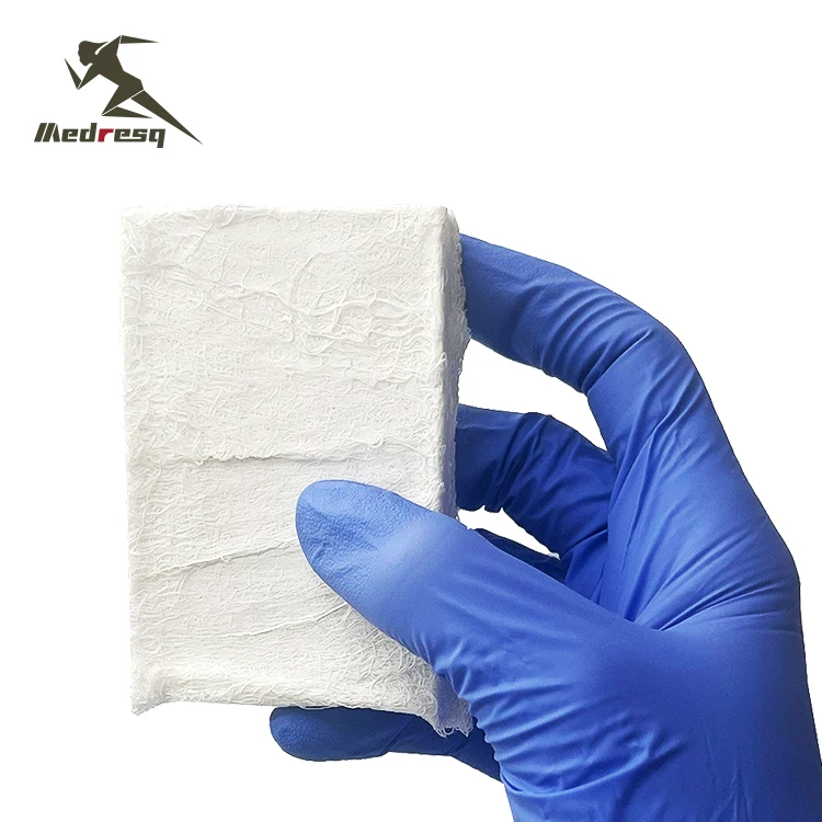 Medresq Factory Price Medical Trauma Wound Dressing Compressed Gauze Trauma Compress Bandage Hygienic Sterile Gauze
