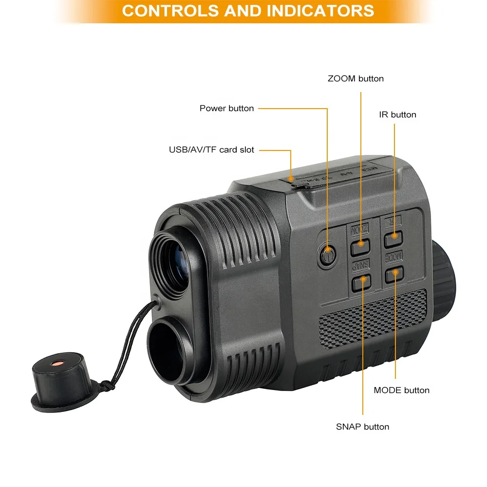  Ohhunt 2.6X зум охотничий Viewerfinder 3 Вт инфракрасный светодиодный 640X480 разрешение 850нм ик цифровой Монокуляр ночного