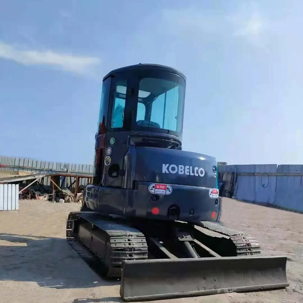 Good Condition Kobelco SK55 High Quality Used Mini Excavator in Stock for Sale