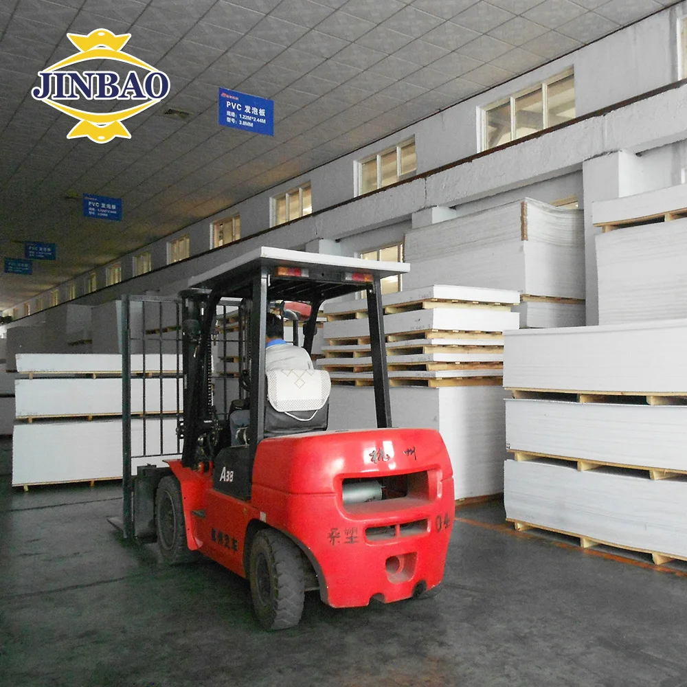 JINBAO forex plastic sheet display wall panel price pvc foam board building material