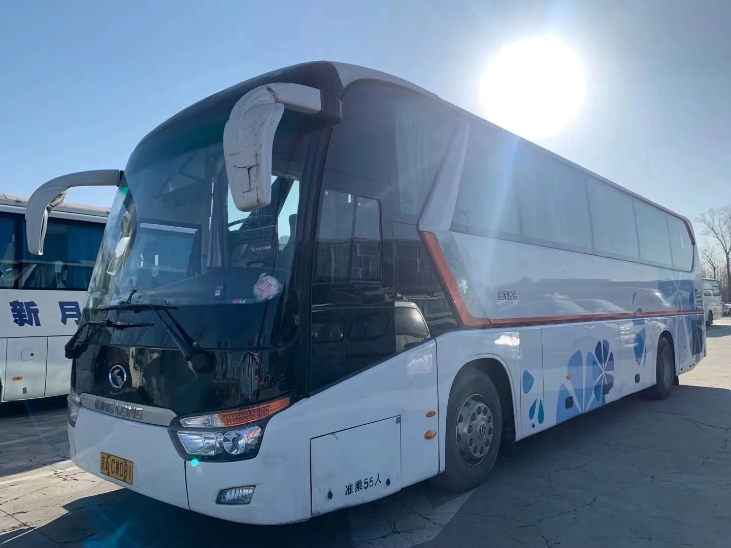 Kinglong модель Xmq6129 55 сидений амфибия автобус для рынка Африки используется школьный пассажирский счетчик