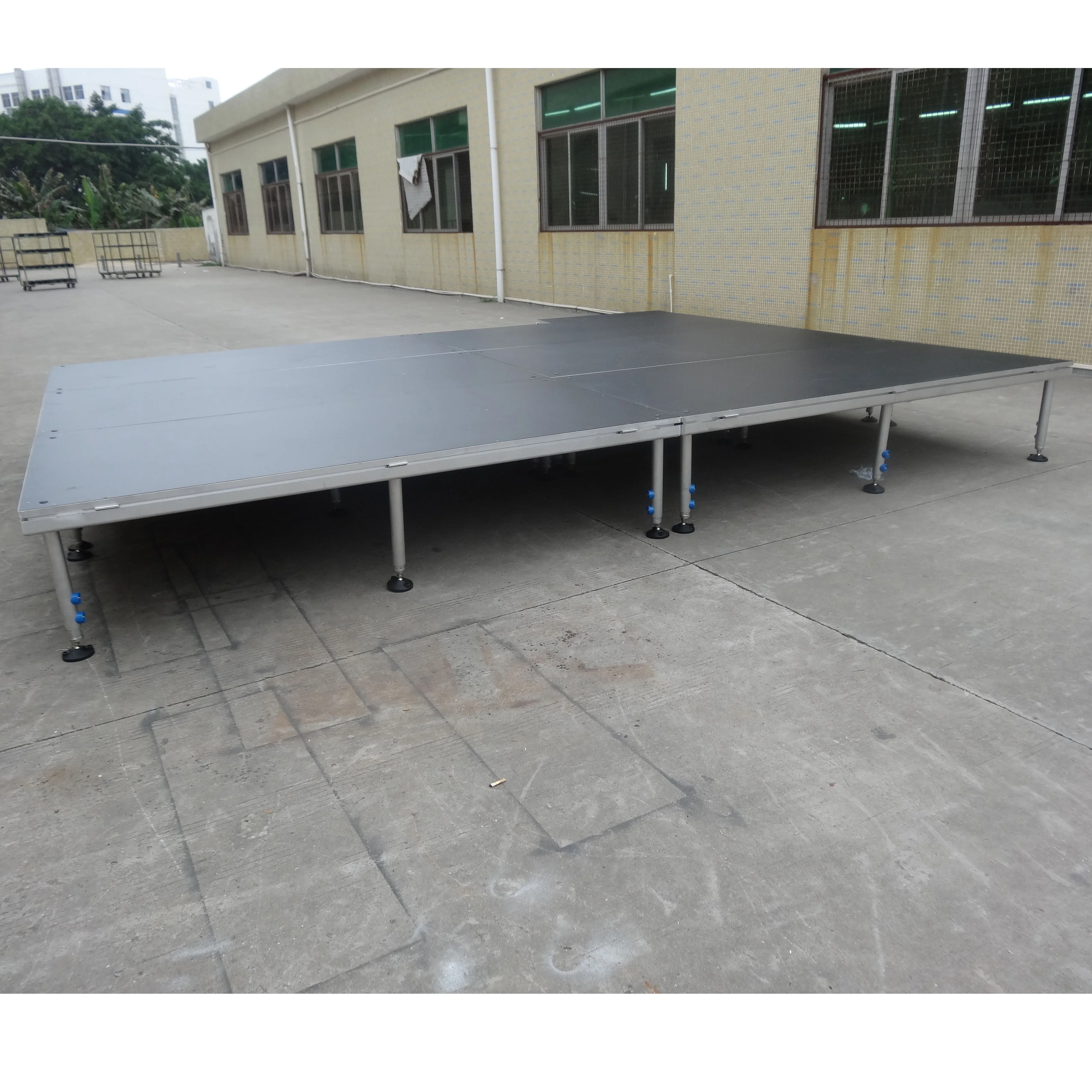 Modular portable wedding adjustable stage event stage platform wooden