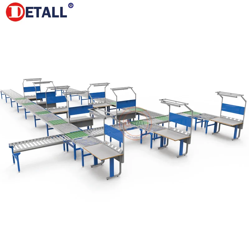 Detall PVC Assembly Line Production Line for LED tube light
