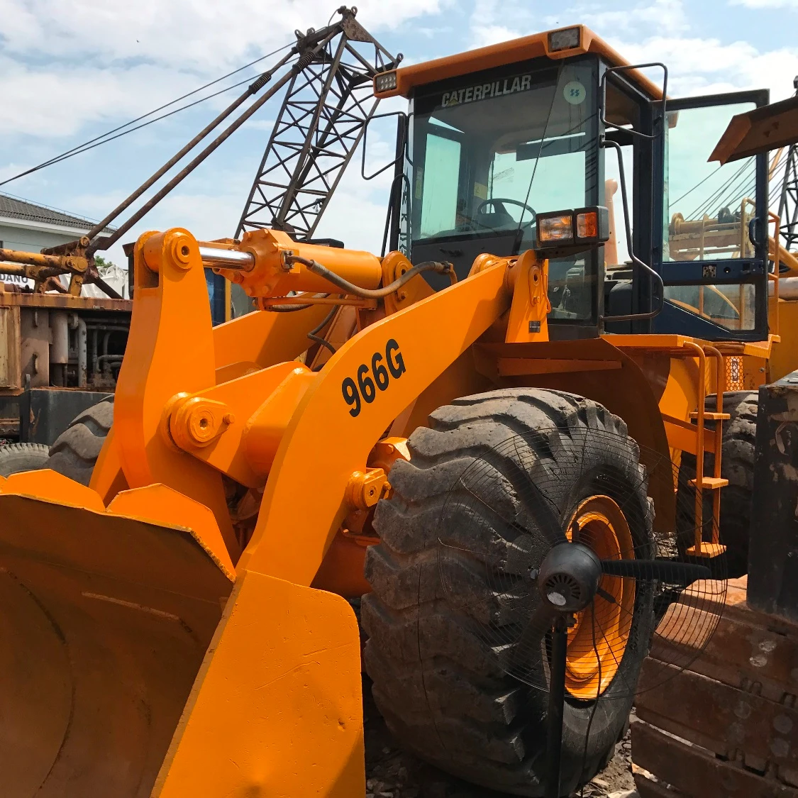 USED  CAT 966G   JAPAN  MADE  MOBILE  WHEEL  LOADER
