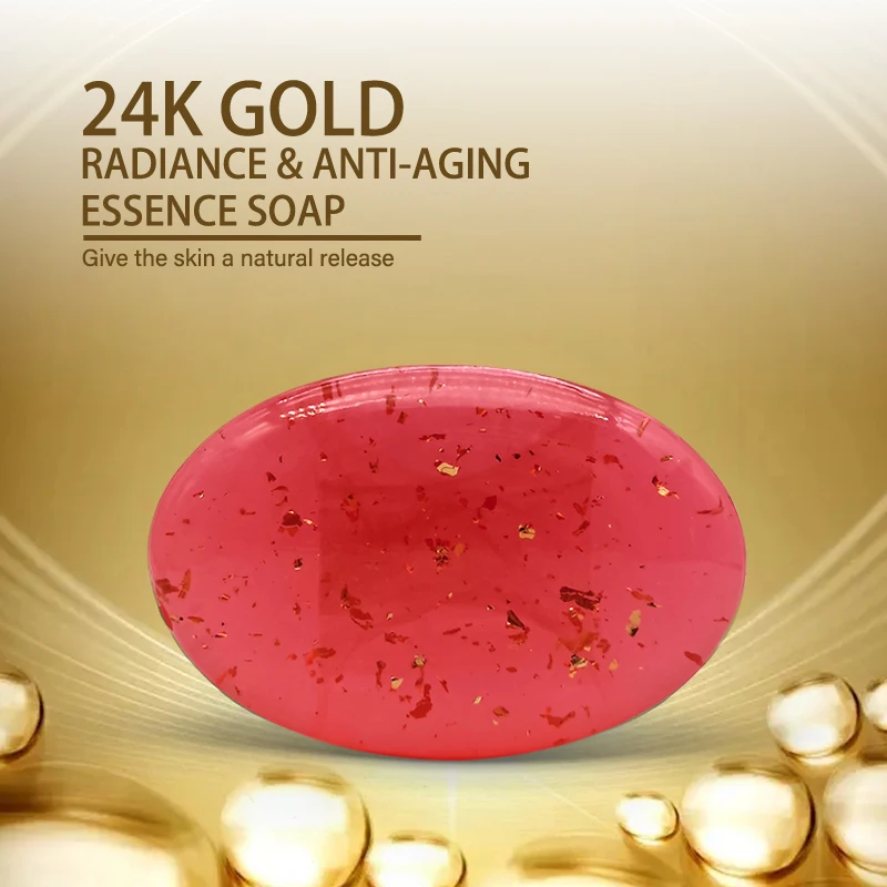 Private Label Bath Supplies Organic Whitening Soap With Glutathione Lightening Red Rose Bar Soap