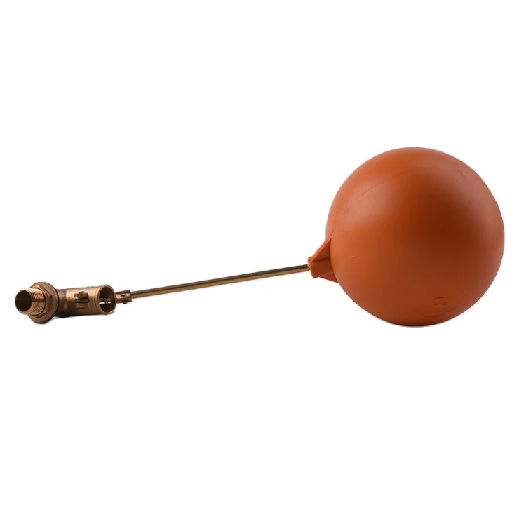 New design high quality water storage tank brass float ball valve