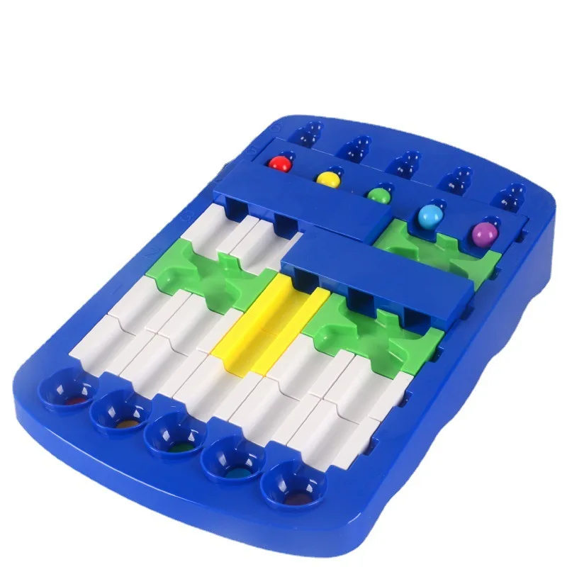 Kids logic maze puzzle finding route DIY puzzle desktop toys board game educational toys