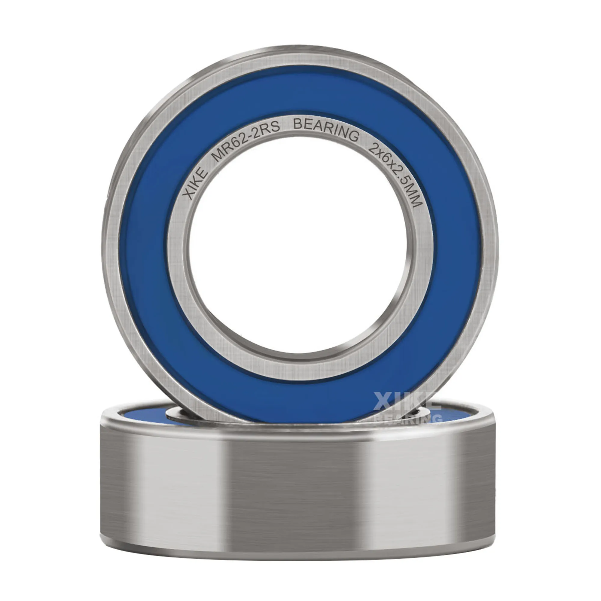 Double Rubber Seal MR62 2RS 48000 rpm 2x6x2.5mm Deep Groove miniature cheap trust Ball Bearings bulk snap swivel