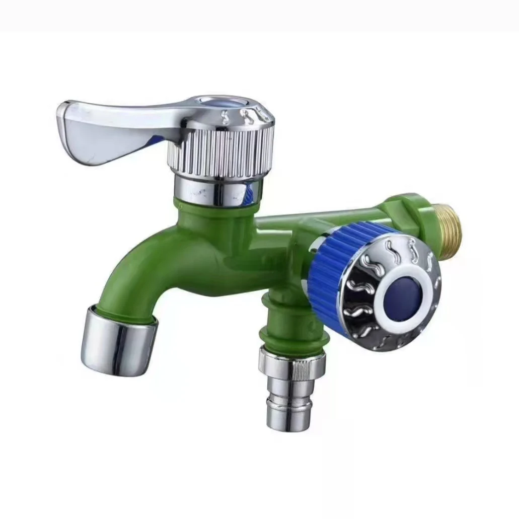 LJ-414 PPR accessory faucet plastic faucet PPR pipe fittings plastic water tap bathroom faucet