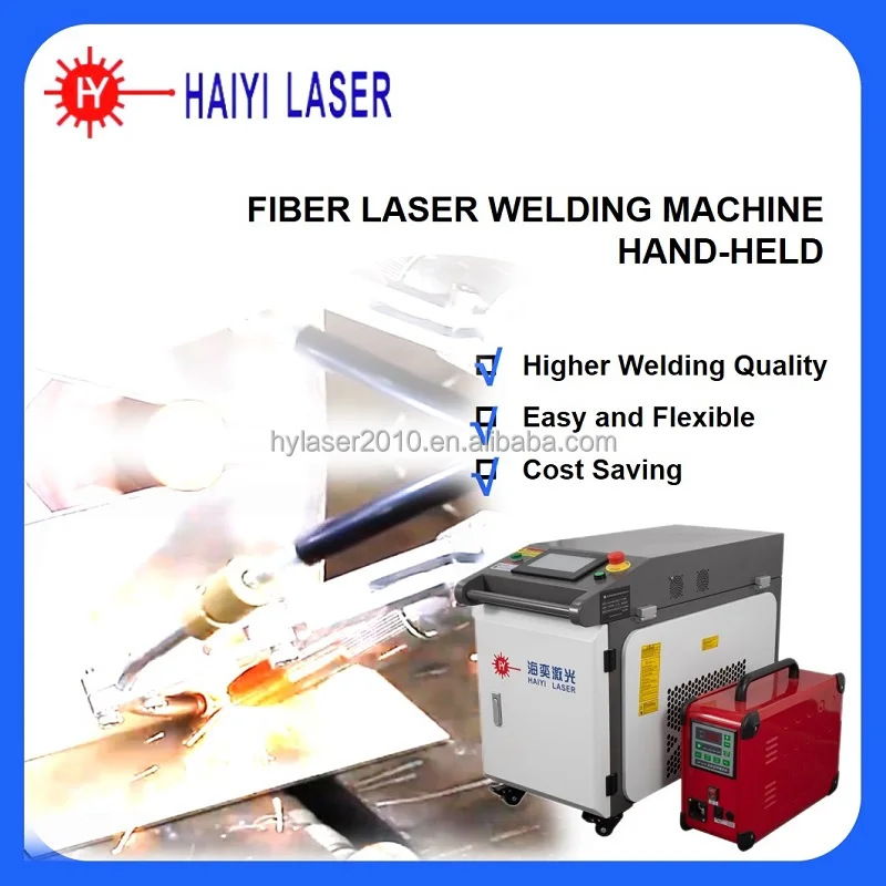 New product 2022 hot 1500W 2000W handheld Fiber soldadora laser welders 1000W SS CS MS Aluminum Welding for price