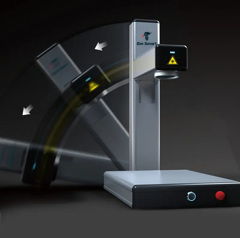  EM-Smart уникальная модель 20 Вт волоконная лазерная маркировочная