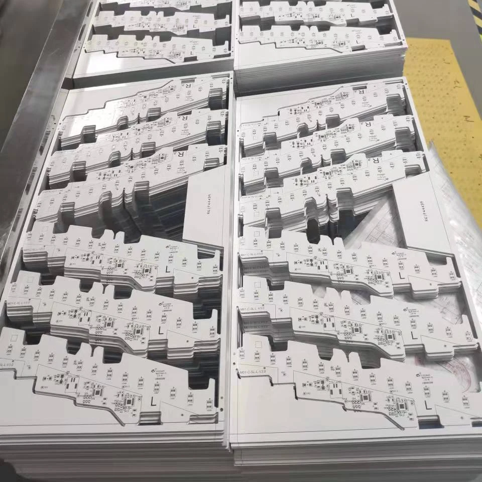 single layer round led pcb Customized LED pcb with 1 watt thermal conductivity