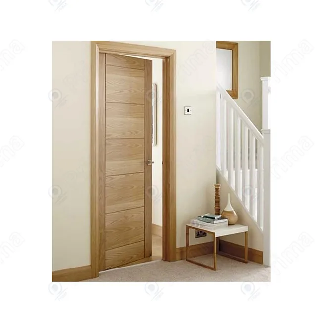 Orient Exterior Flush Hotel Door Wooden Bedroom MDF Composite Internal Room Wood WPC Interior Doors