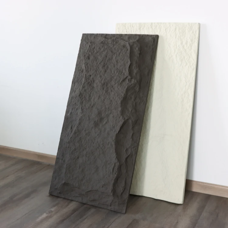 Factory PU decoration Stone Mushroom Stone Light Weights Slate Stone