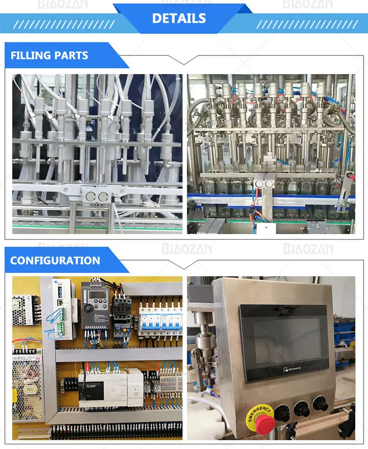 4 Nozzles Filling Machine