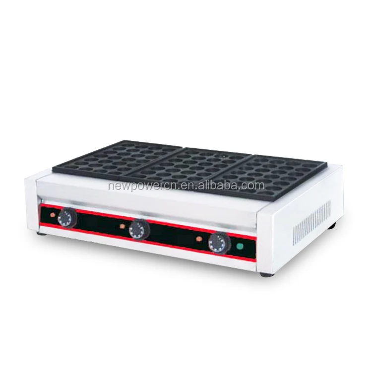 Electric 84 Holes Japanese Octopus Balls Takoyaki Grill Maker Machine