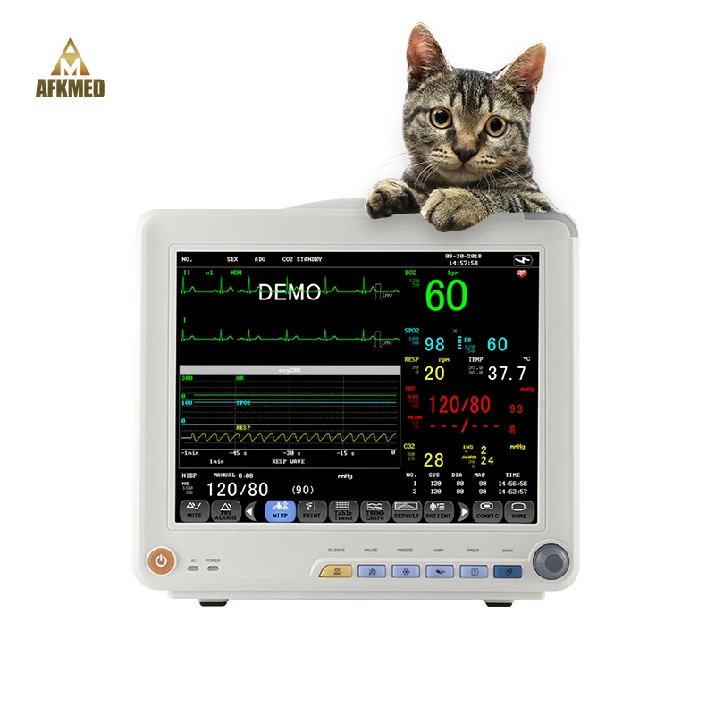  Multi-parameter vital Monitor Vet Veterinary