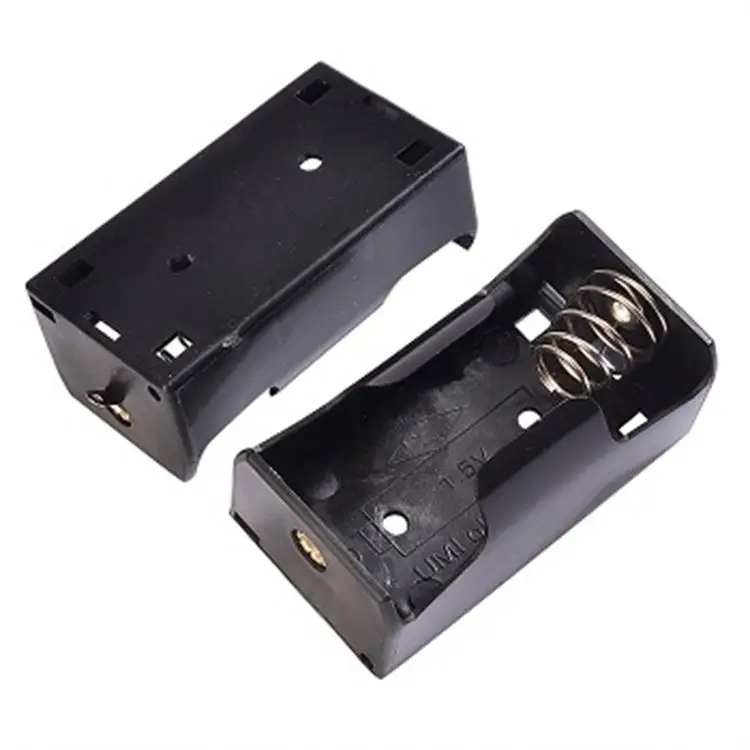Battery Holder for D Cell , With  Wire or Through hole mount to PCB ,Order from Factory Directly,  Huge Savings