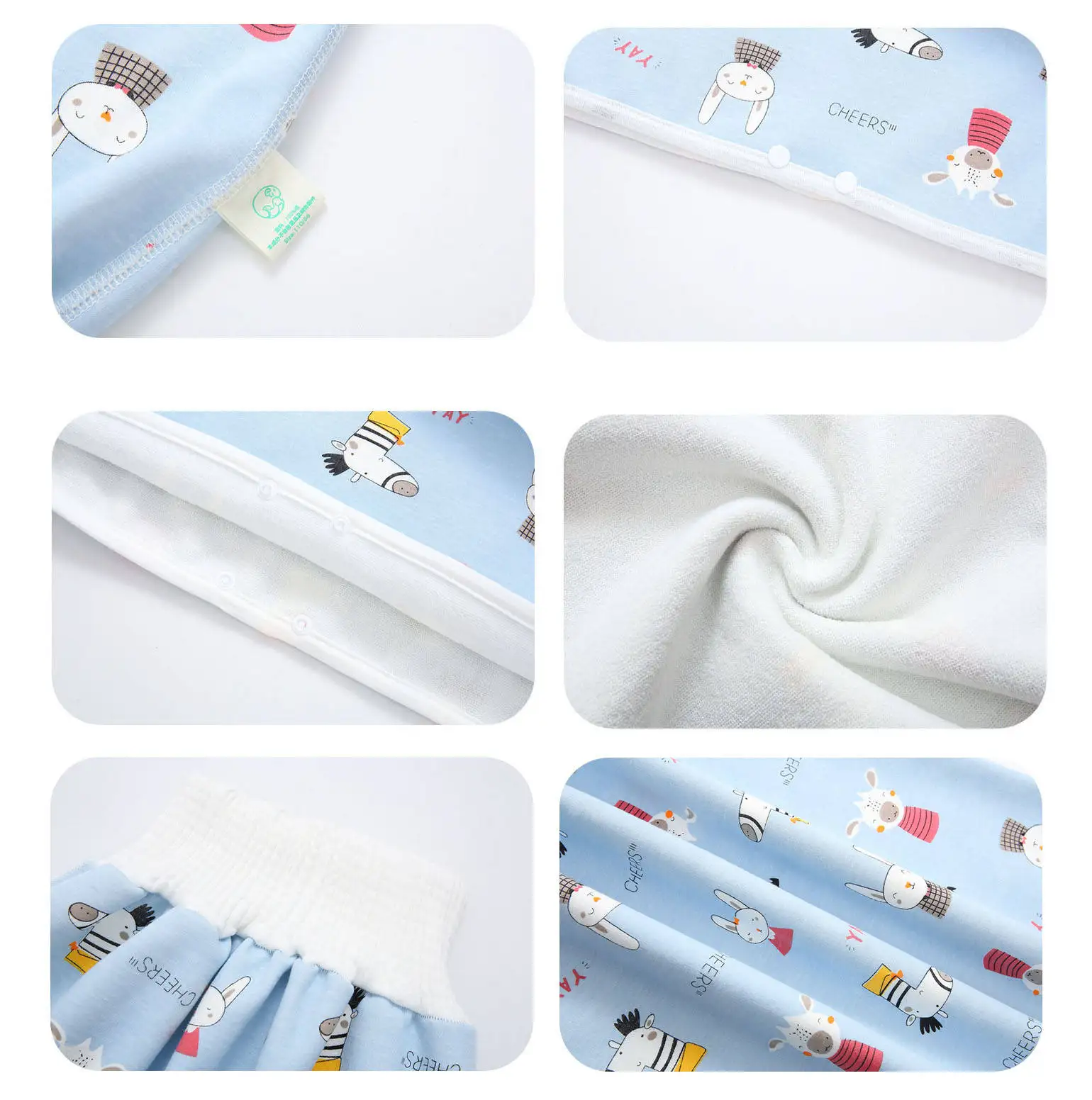 Large Leak-Proof Waterproof Baby Diaper Pants Cotton Washable Diaper Pad Skirt for Children artifact Baby Skirt