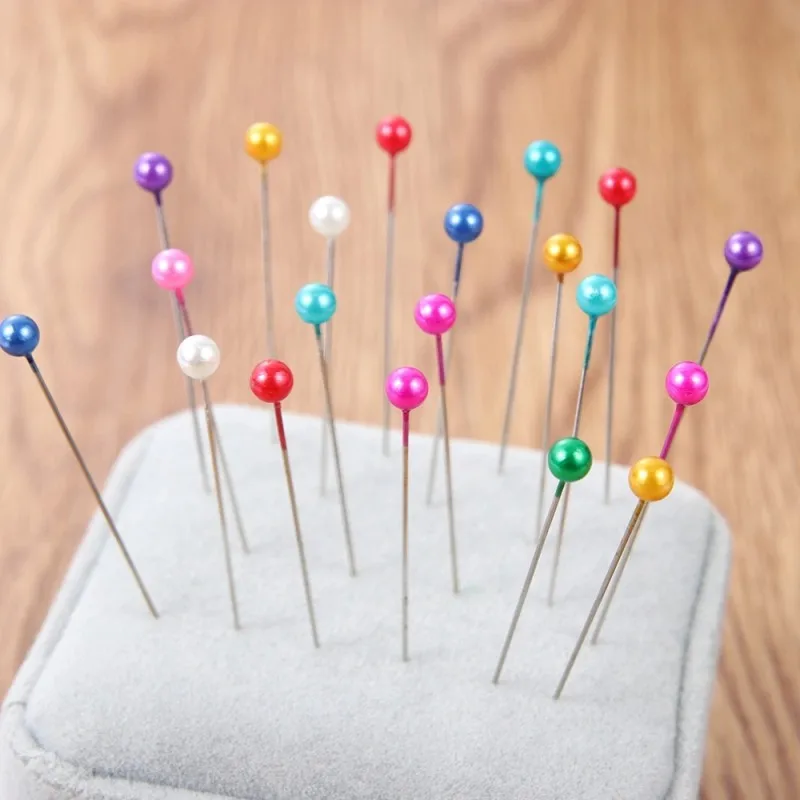 The best-selling color disc array pearl pin for tailor positioning bead needle tool accessories cross stitch bead needle