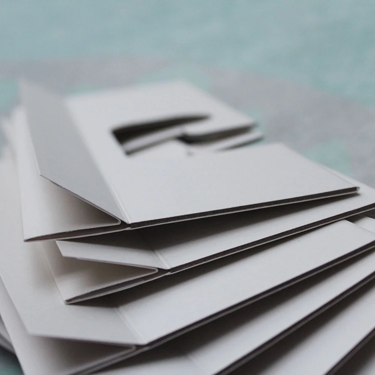 Recycled Textile Fabric Sample Paper Display Cardboard Hanger Tag Custom Logo Header Cards